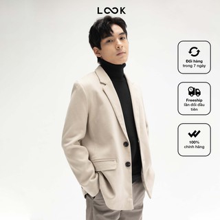 Áo khoác blazer trơn LOOK AUSTIN BLAZER
