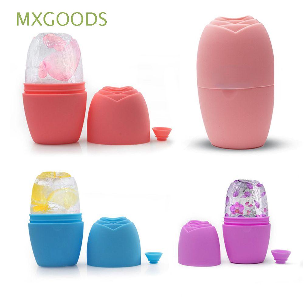 Khuôn silicone làm đá viên lăn mát xa chăm sóc da mặt/ cơ thể thu nhỏ lỗ chân lông làm sáng da tái sử dụng