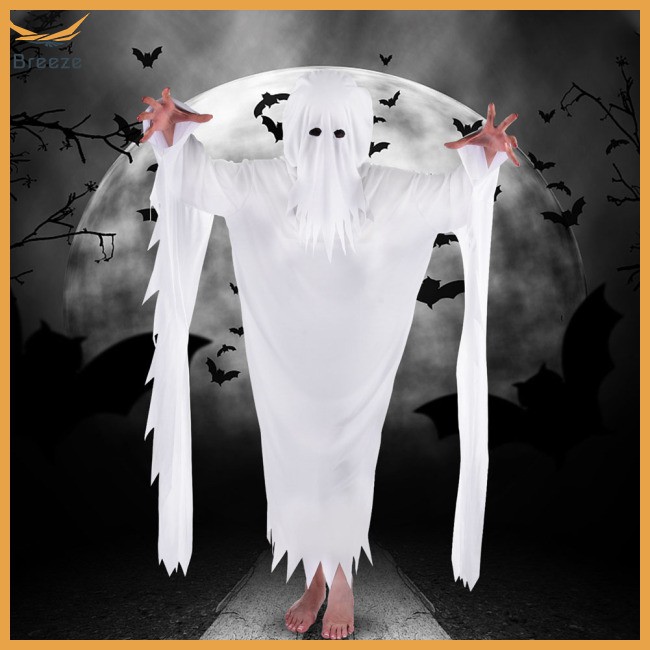 Trang Phục Hóa Trang Halloween Nhân Vật Ma Trắng Cho Nữ