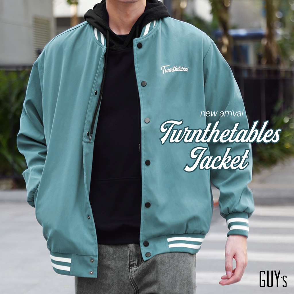 Áo khoác Lộn Cái Bàn unisex GUY's Closet, Varsity Jacket, Trẻ trung, Năng động, Nhiều màu