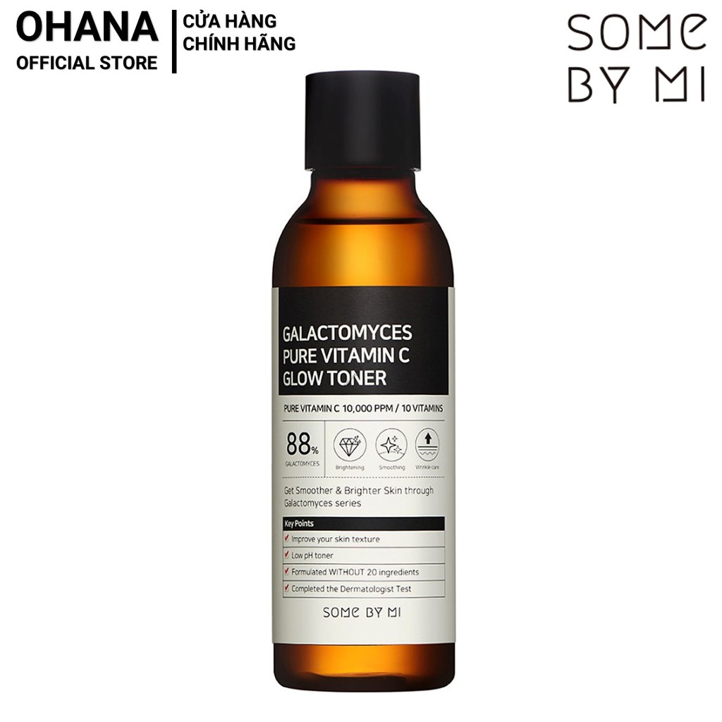 Nước Hoa Hồng Dưỡng Trắng, Chống Lão Hóa Some By Mi Galactomyces Pure Vitamin C Glow Toner 200ml | BigBuy360 - bigbuy360.vn