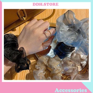 Dây buộc tóc hàn quốc Dây cột tóc scrunchies vải cute DDHSTORE