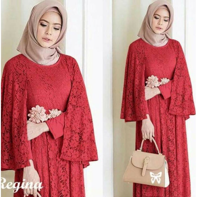 ^_^ Cod Maxi Regina Robe Dress Cape Brocade Bán Chạy Nhất | BigBuy360 - bigbuy360.vn