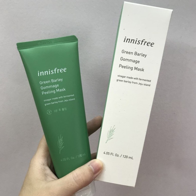 TẨY TẾ BÀO CHẾT TỪ LÚA MẠCH INNISFREE GREEN BARLEY GOMMAGE PEELING MASK 120ML