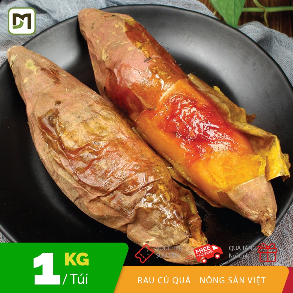 1KG khoai lang mật Đà Lạt đặc sản mật ngọt bao ngon