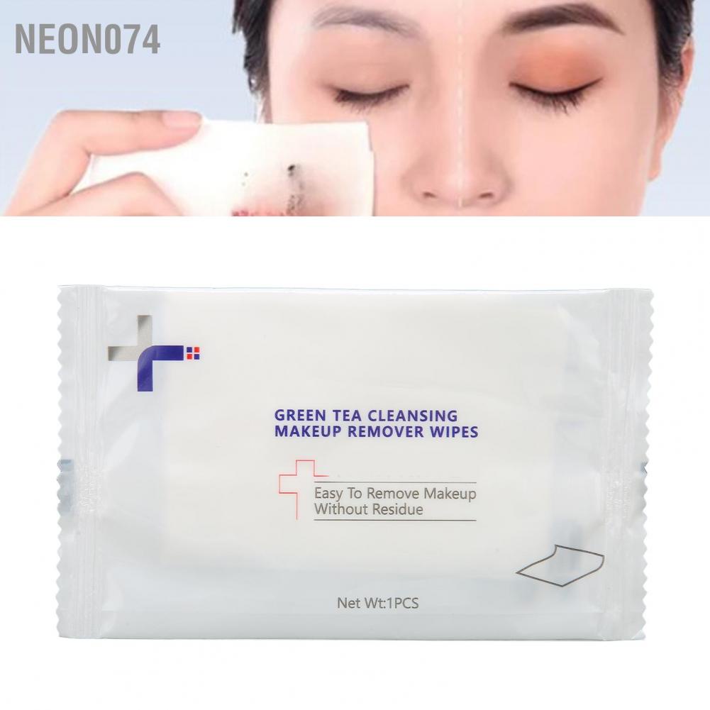 Neon074 Makeup Remover Safe Reliable Individually Packaged Moisturizing Effect Beauty Supplies for Bathroom khăn tẩy trang