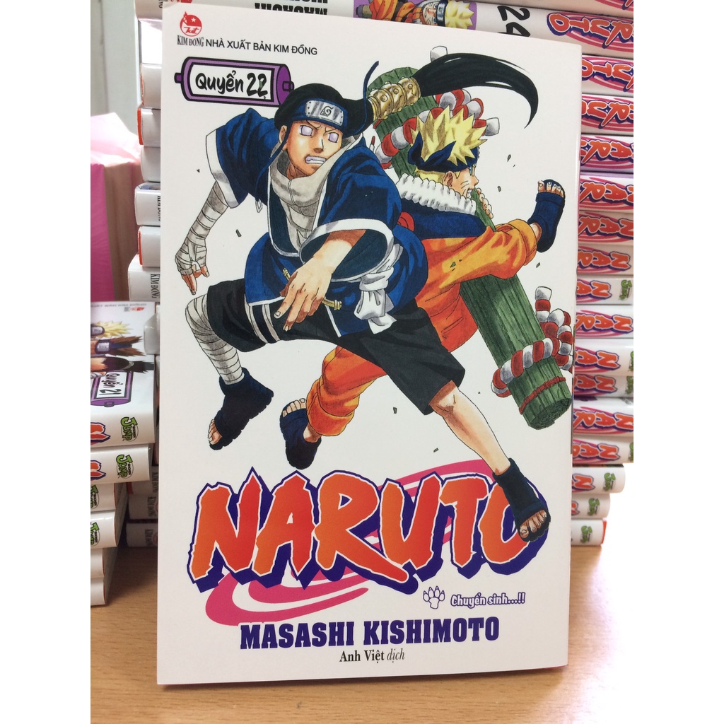 Sách - Naruto - Tập 22