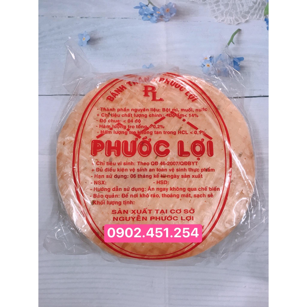 [Quận 10] 1Kg Bánh Tráng Muối Ớt Tây Ninh Loại Ngon (tròn)