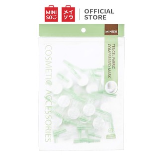 Bộ 30 mặt nạ nén bằng sợi cao cấp Miniso Tencel 42.9g