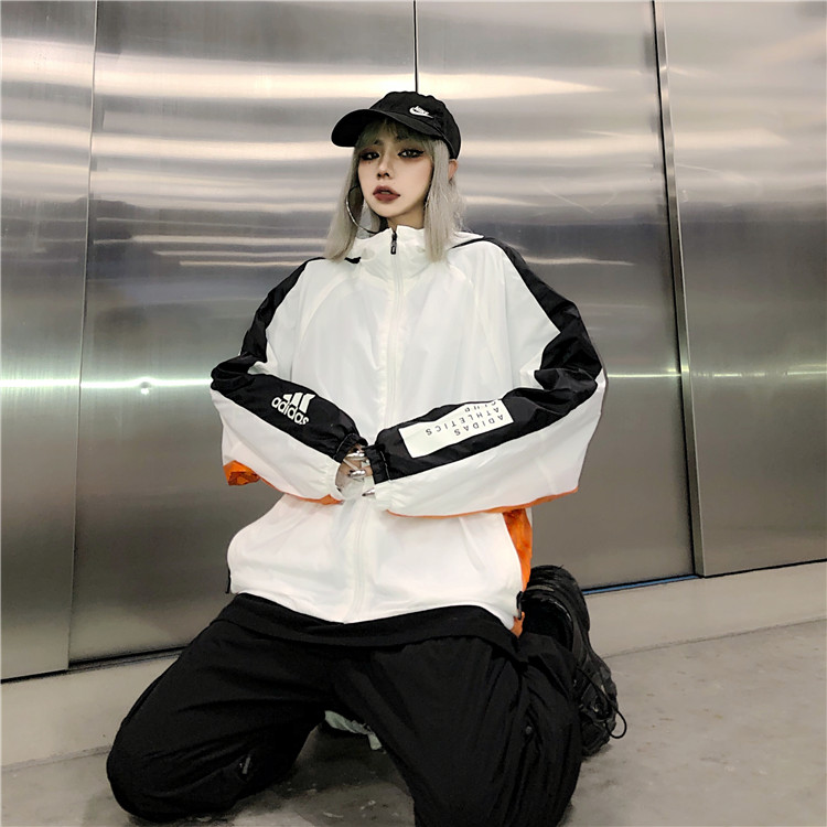Adidas Male And Female Windbreaker Casual Tools Korean Version Of Couple Jacket Hong Kong Style | BigBuy360 - bigbuy360.vn