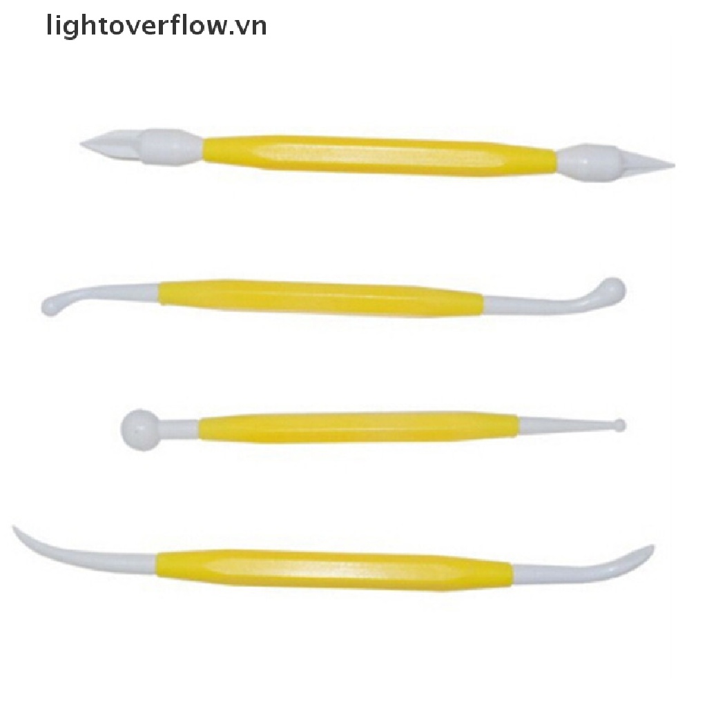 Bộ 8 Dụng Cụ Tạo Hình Đất Sét Bằng Nhựa Polymer Độc Đáo Cho Bé