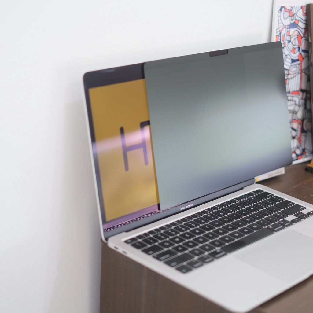 Miếng dán bảo vệ màn hình HIMAP hút từ tính nam châm chống nhìn trộm Macbokk 13,3 Inch,bảo vệ mắt.