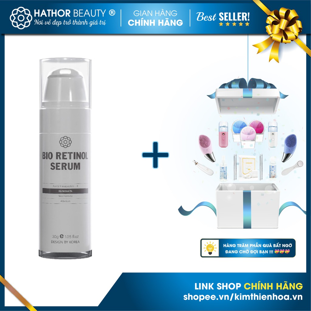 BIO RETINOL SERUM 1% - Chìa khóa Vàng cho làn da - Dành cho người đã quen dùng Retinol | Hathor Beauty (Kim Thiên Hoa)