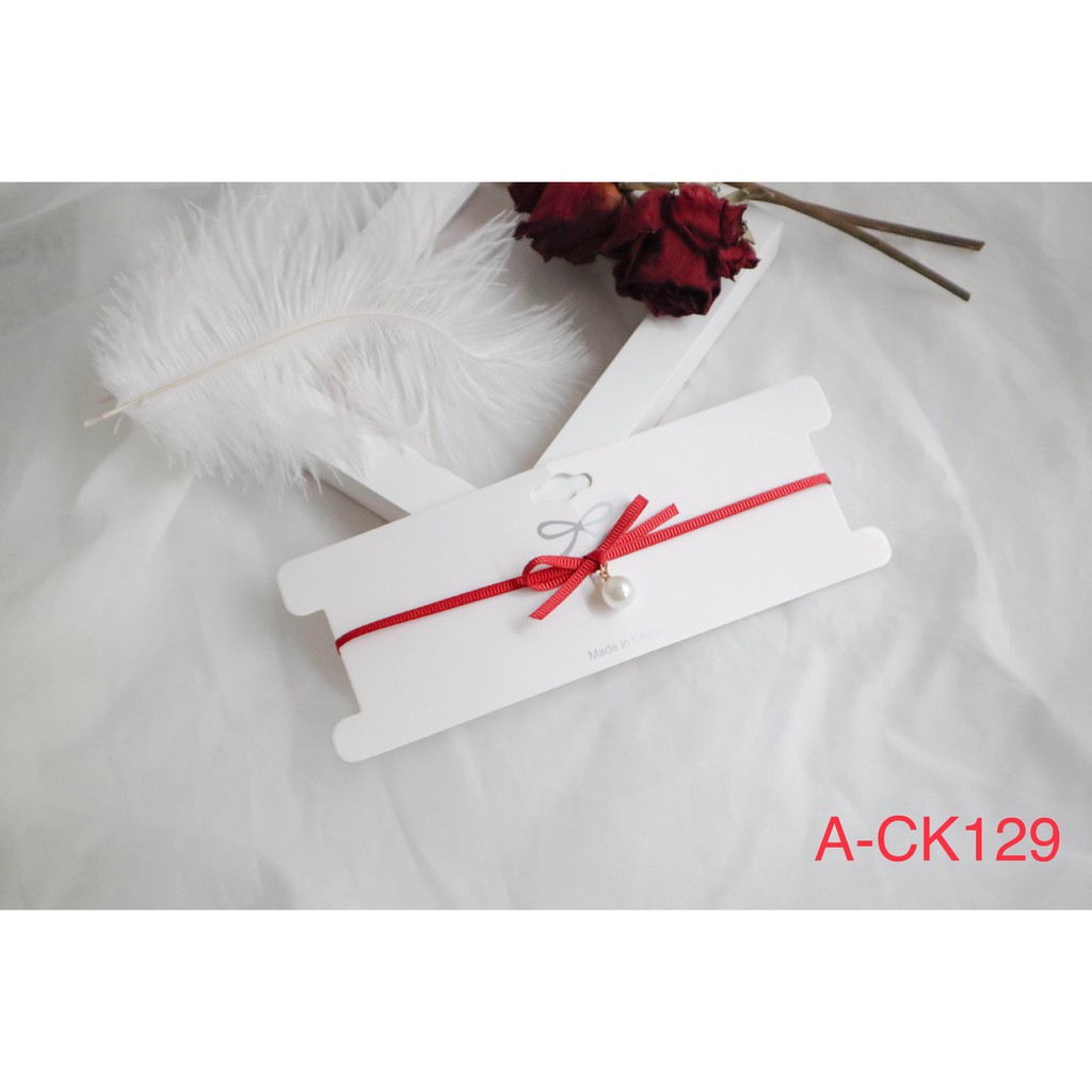 Choker BST màu đỏ cherry xinh xắn A-CK129-134 Mayconner