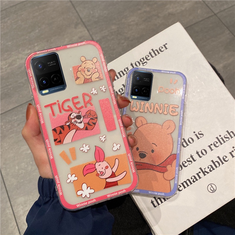 Ốp Điện Thoại TPU Mềm Hình Winnie The Pooh Cho Realme C35 / 9i / C21Y / C25Y 2022