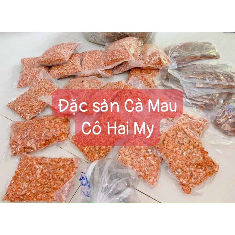 500g Tôm khô tự nhiên rất ngon ngọt thịt Cà Mau nhà làm