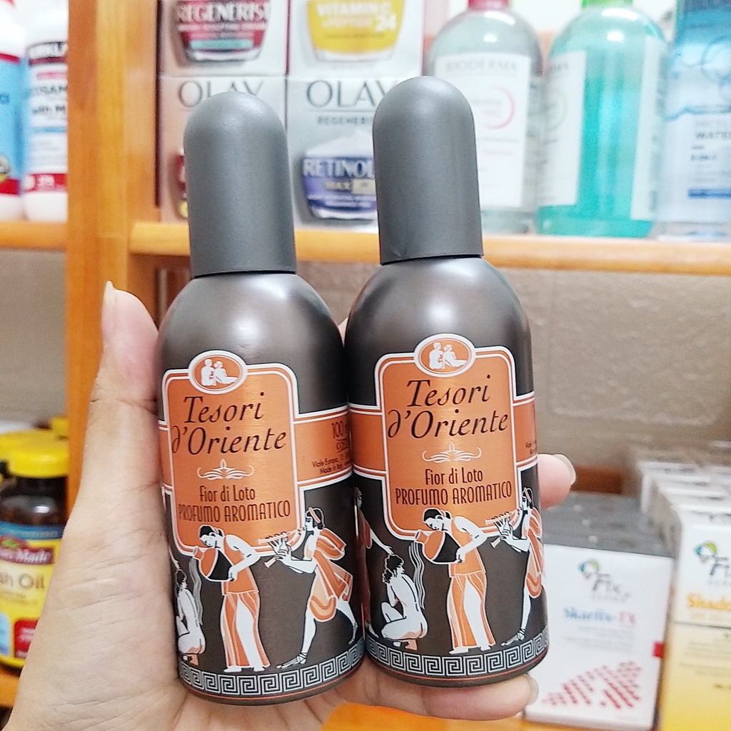 Sữa tắm nước hoa Tesori D'oriente chai nhôm 500ml các mùi hoa sen