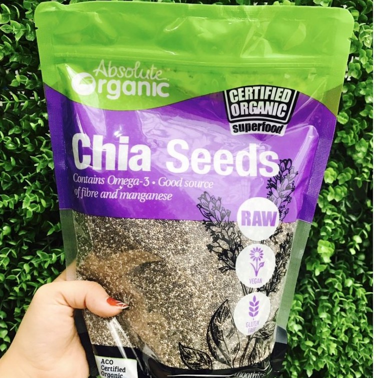 Hạt chia Úc Absolute Organic mới nhất