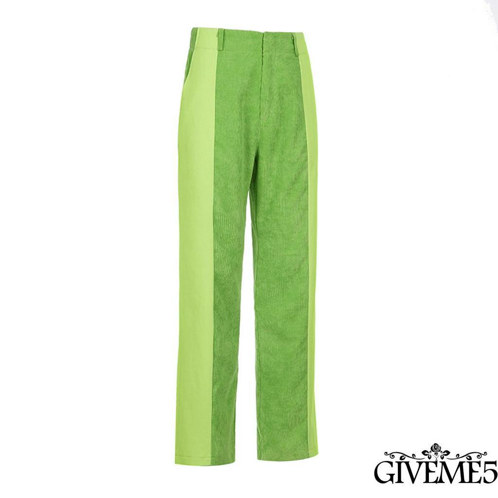 Quần dài lưng cao ống đứng thời trang Hàn Quốc dành cho nữ