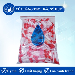 Ống nghiệm nhựa PP có nắp không nhãn 5ml HTM túi 100 cái
