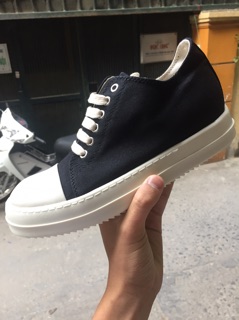 ( Ảnh thật ) Sneaker Rick Owen Low