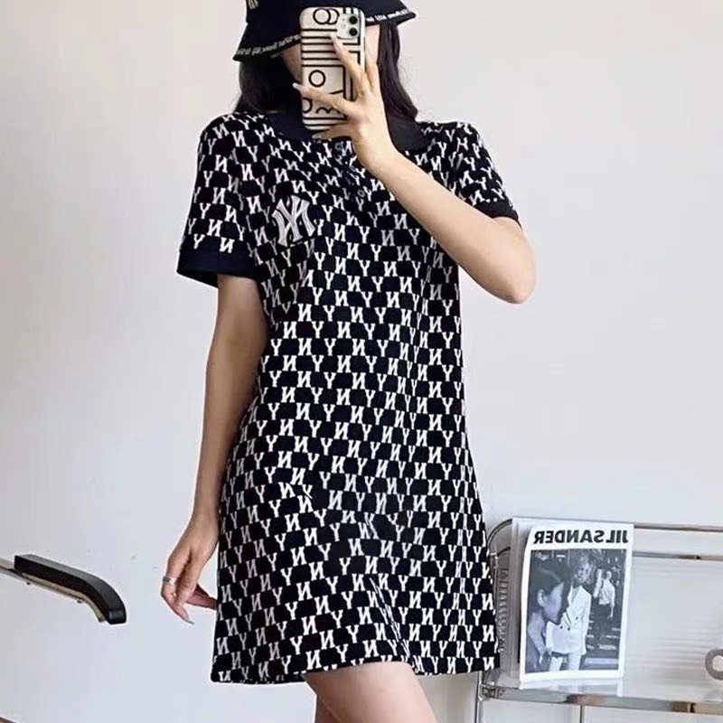 Váy Polo Nữ N.Y Ngắn Tay Hot Hit. Dáng Suông Dễ Mặc, Năng Động