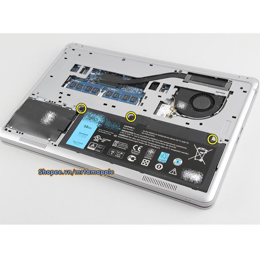 Pin Laptop DELL INSPIRON 15-7537 (ZIN) - 4 CELL - Inspiron 15 7537 17 7737 F7HVR 062VNH G4YJM T2T3J