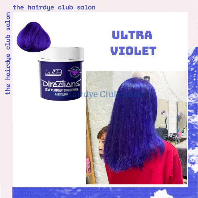 Thuốc nhuộm Semi-pernament Lariche Directions màu Ultra Violet