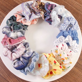 Combo 10 dây cột tóc scrunchies giao ngẫu nhiên không trùng mẫu
