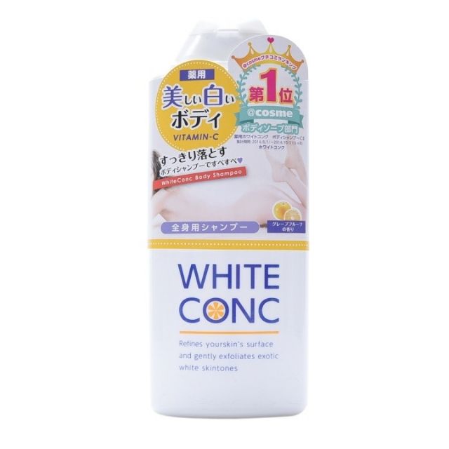 Sữa tắm trắng da white conc body vitamin C 360ml