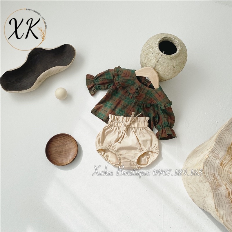 Set Áo Sơ Mi QC Bé Gái Cực Đẹp