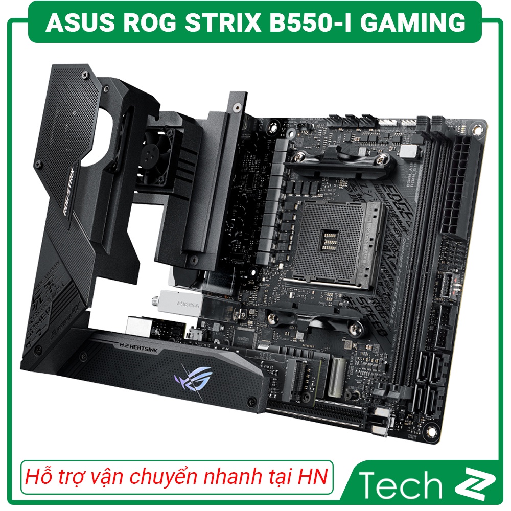 Mainboard ASUS ROG STRIX B550 I GAMING (AMD B550, Socket AM4, Mini-ITX, 2 khe RAM DRR4)