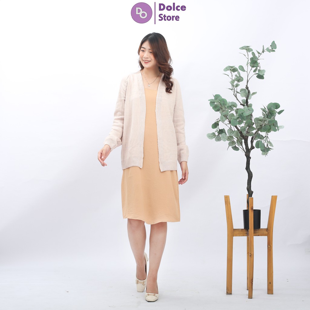 Áo khoác len Cadigan mùa đông dày, không cúc - Dolce | BigBuy360 - bigbuy360.vn