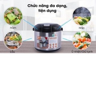 Nồi Ủ Nhiệt Comet Cm7661b 5 Lít
