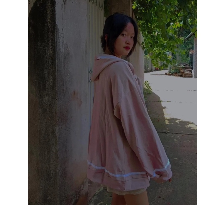 Áo khoác nỉ viền trắng 3 màu, Chất nỉ ngoại ( kèm video+ đánh giá) | BigBuy360 - bigbuy360.vn