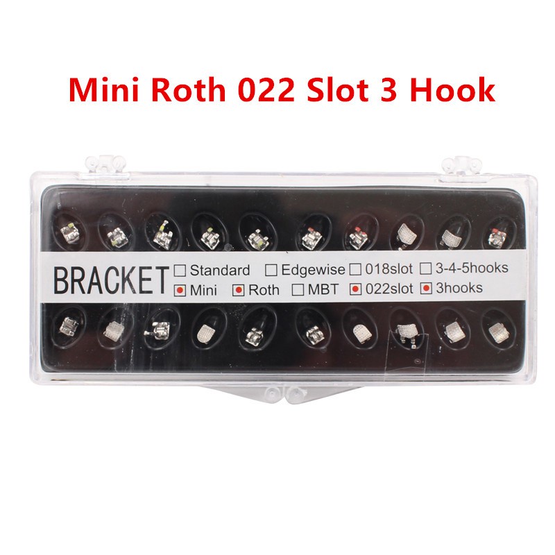 Set 20 móc nối niềng răng chất liệu kim loại chất lượng cao