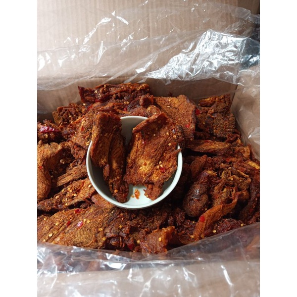 500g Khô Bò miếng vụn lớn dai mềm thơm ngon