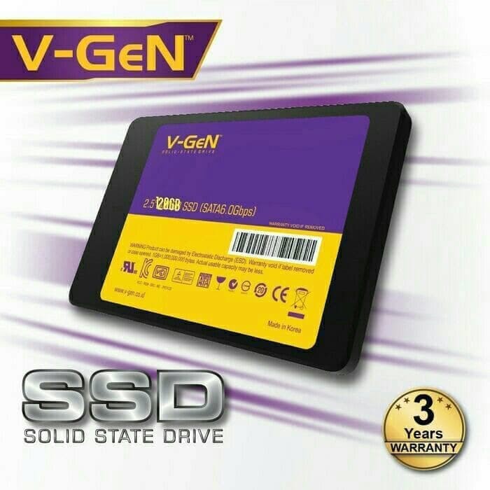 Ổ Cứng Ssd Vgen 120gb Sata 3 Ssd Vgen 120 Gb V-gen