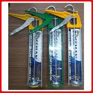 Súng bắn Silicone cán vàng