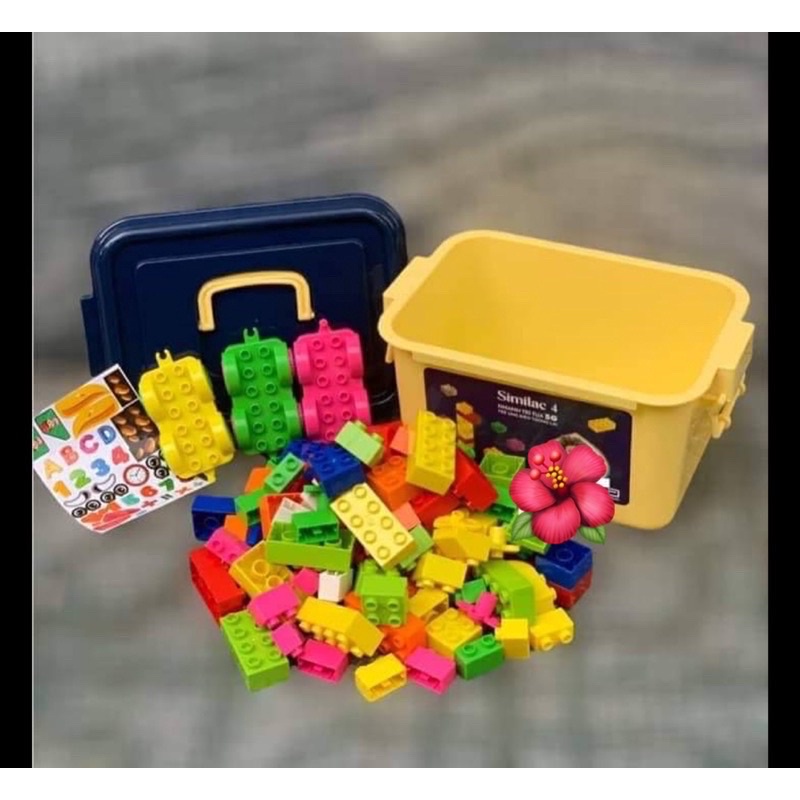 BỘ LEGO 140 CHI TIẾT QUÀ TẶNG SIMILAC
