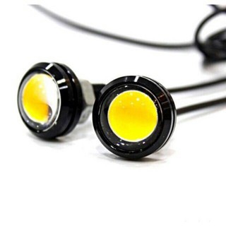 BÓNG LED MẮT DIỀU HÂU (LED CÚC ÁO) Siêu Sáng Làm Xi Nhan, Đèn Demi Cho Xe Máy, Ô Tô (Giá 1 Đôi)