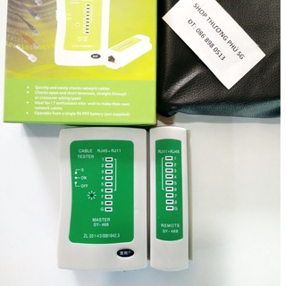Bộ kiểrm tra dây MATER SY-468: Chuẩn kiểm tra RJ11 và RJ45