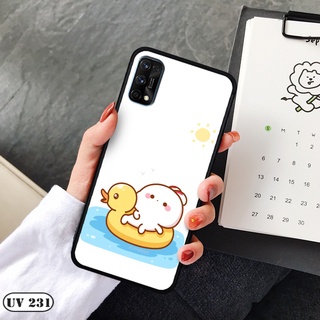 Ốp lưng nhám in hình 3D Realme 7 Pro