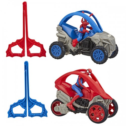 Đồ chơi Hasbro Spiderman người nhện thần tốc Rip N Go E7332 - Giao mẫu ngẫu nhiên