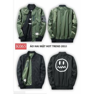 Áo khoác dù 2 mặt 2 lớp (CÓ ẢNH THẬT)