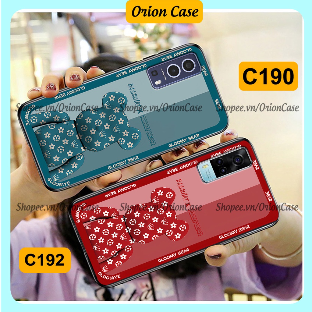 Ốp lưng Vivo Y51 2020 - Y53s - Y72 5G in hình bearbrick 3D thời trang, cá tính. ốp chống sốc, bền đẹp