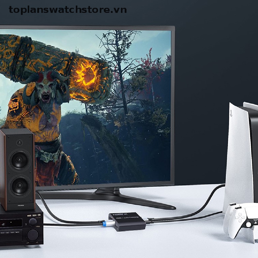 Bộ Phân Tách Âm Thanh 5.1ch Với ARC EDID HDMI-compatible 1.4 4K 30Hz