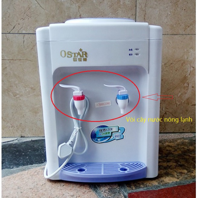 Vòi nước thay thế máy nước nóng lạnh