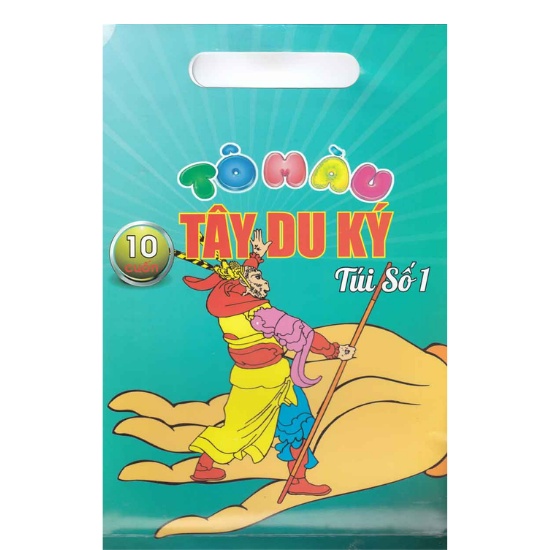 Sách - Tô Màu Tây Du Ký - Túi Số 1 (Bộ 10 Cuốn)
