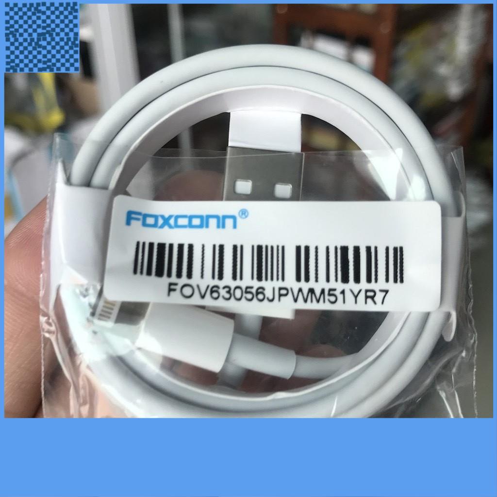 Dây sạc iphone foxconn loại tốt, chất lượng cao - cho mọi máy từ 5/5s đến 11 pro ,cam kết chuẩn